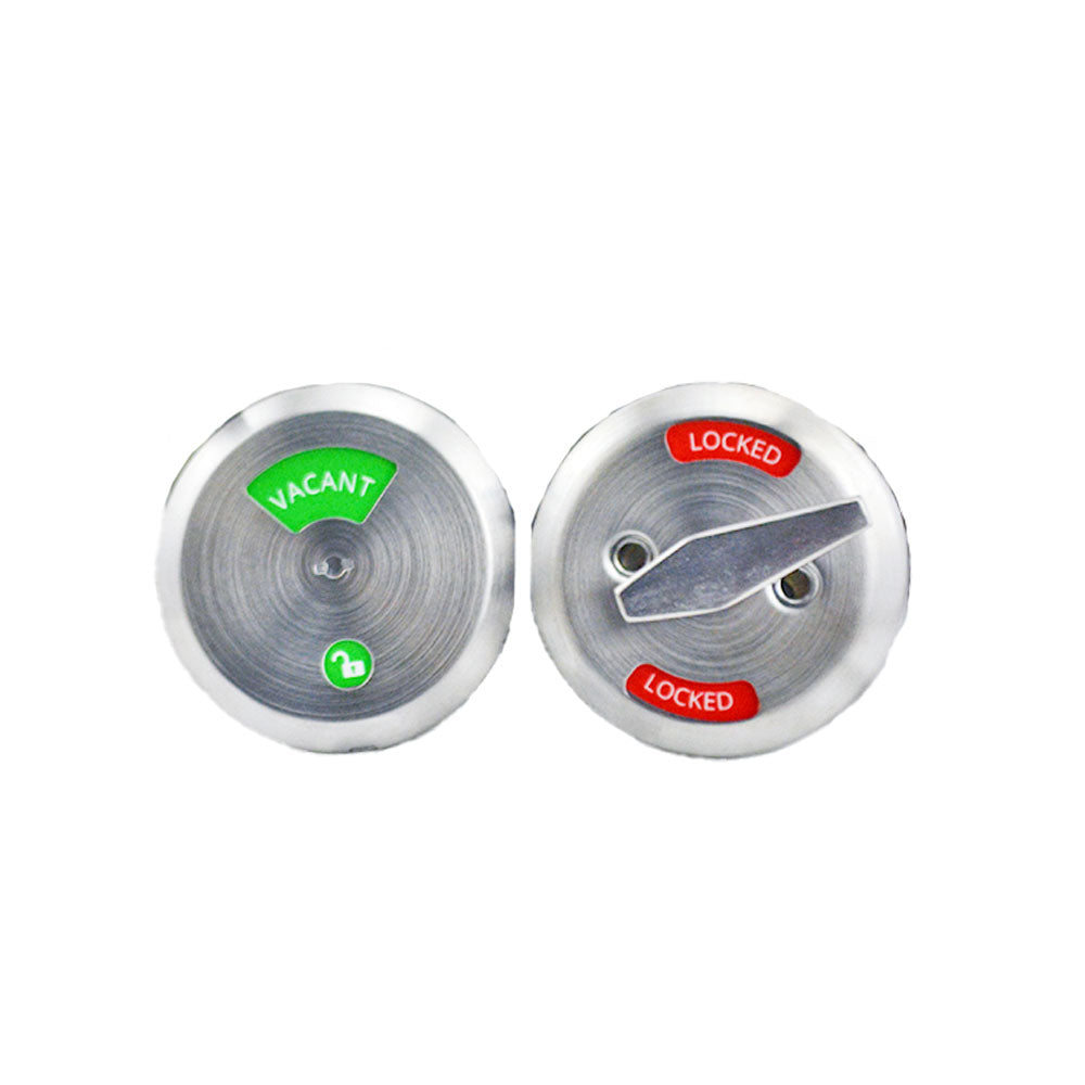 ASSA Abloy Accentra D292626 Thumbturn by Occupancy Indicator Grade 2 Deadbolt with D34 Latch and D243 Strike US26D (626) Satin Chrome Finish Main image