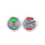 ASSA Abloy Accentra D292626 Thumbturn by Occupancy Indicator Grade 2 Deadbolt with D34 Latch and D243 Strike US26D (626) Satin Chrome Finish