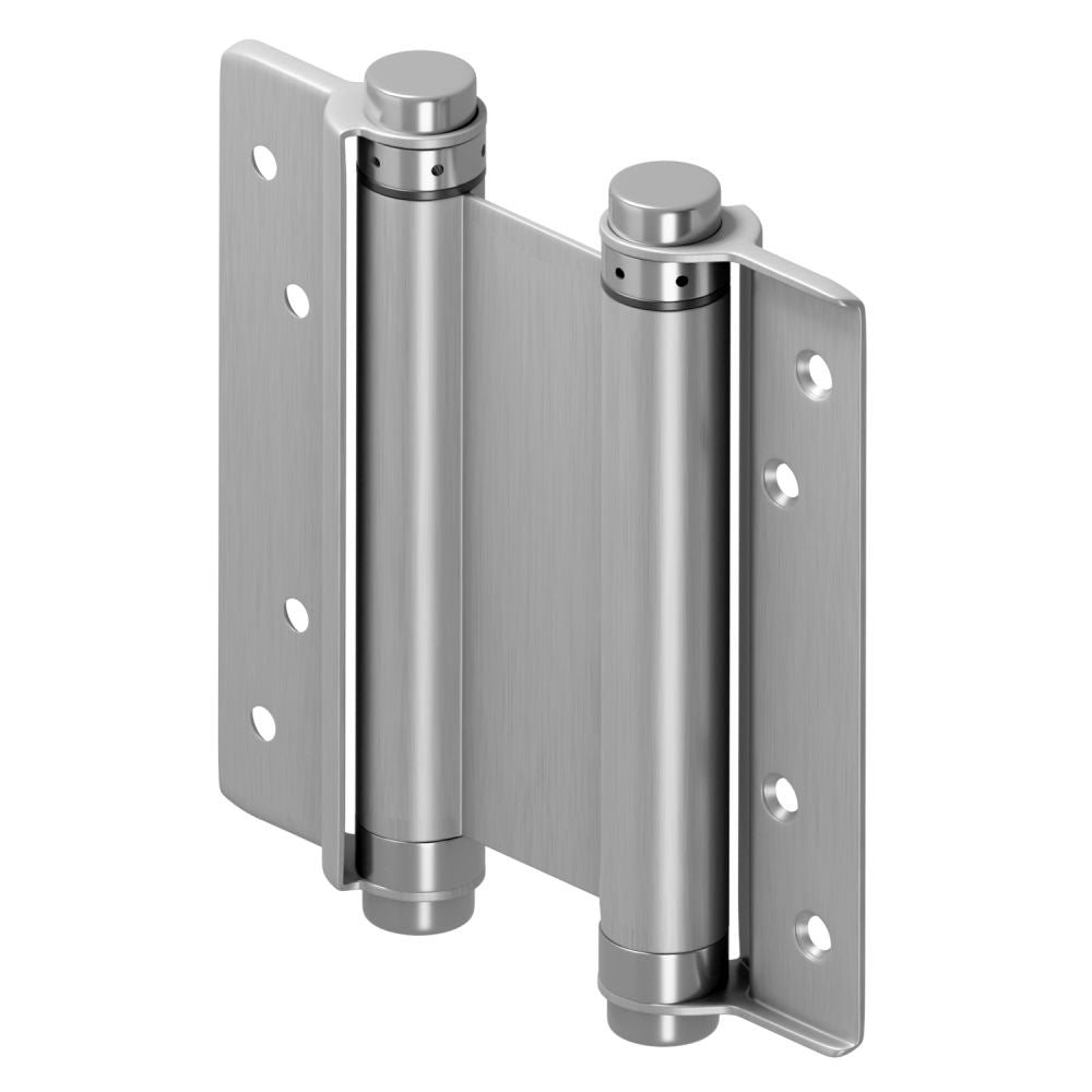 Deltana DASHS6U32D 6" Double Action Saloon Hinge Satin Stainless Steel Finish Main image