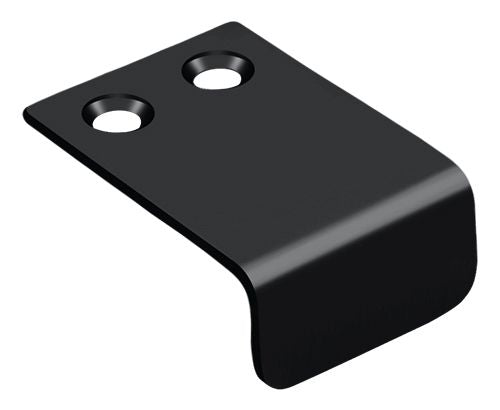 Deltana DCM115U19 Drawer; Cabinet; Mirror Pull; 1" x 1-1/2"; Black Finish