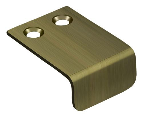 Deltana DCM115U5 Drawer; Cabinet; Mirror Pull; 1" x 1-1/2"; Antique Brass Finish