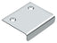 Deltana DCM215U26 Drawer; Cabinet; Mirror Pull; 2" x 1-1/2"; Bright Chrome Finish