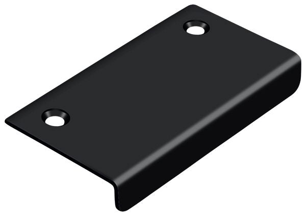 Deltana DCM315U19 Drawer; Cabinet; Mirror Pull; 3" x 1-1/2"; Black Finish Main image