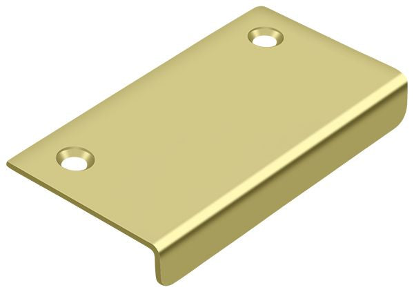 Deltana DCM315U3 Drawer; Cabinet; Mirror Pull; 3" x 1-1/2"; Bright Brass Finish