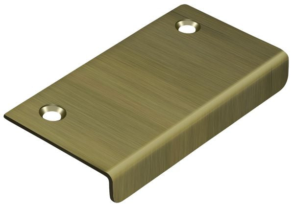 Deltana DCM315U5 Drawer; Cabinet; Mirror Pull; 3" x 1-1/2"; Antique Brass Finish