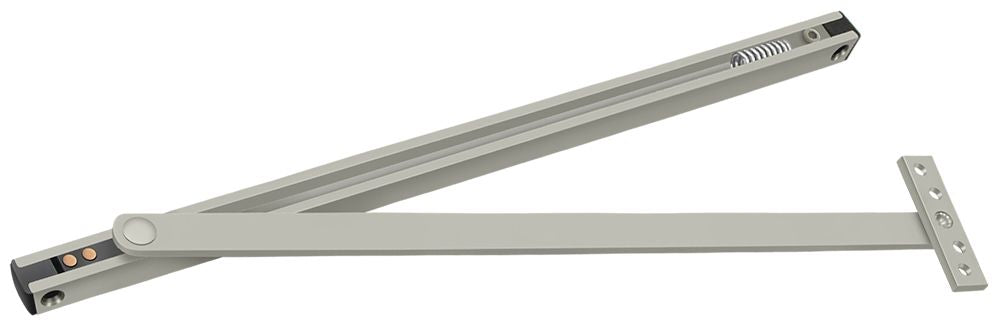 Deltana DCSM10U15 Overhead Door Holder; Satin Nickel Finish Main image