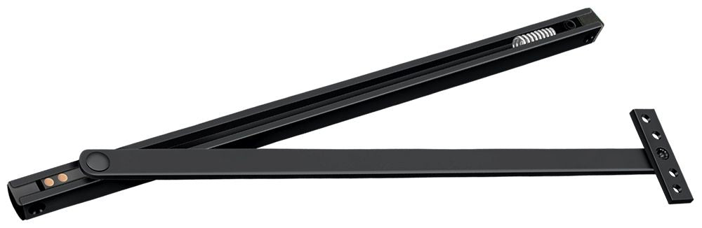 Deltana DCSM10U19 Overhead Door Holder; Black Finish