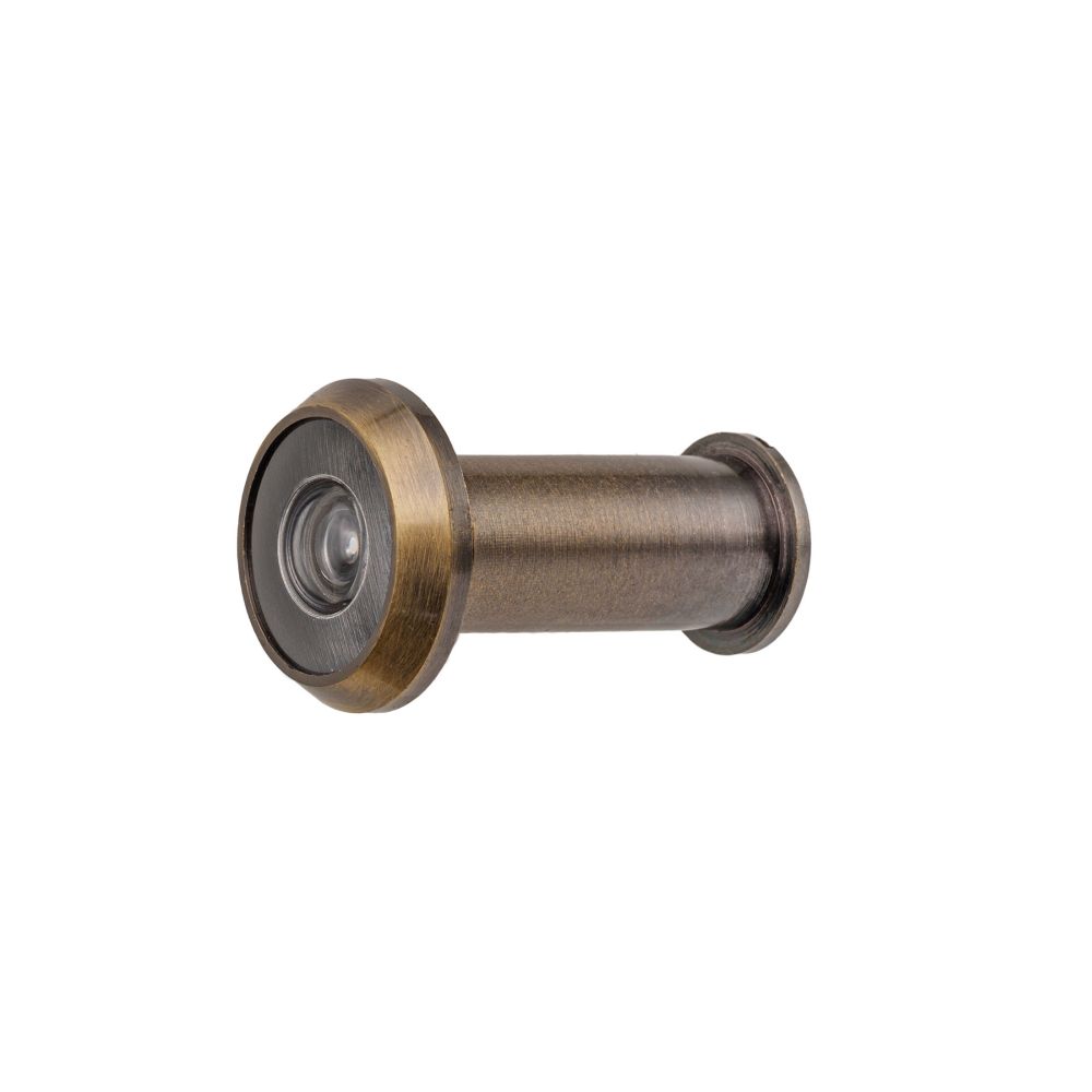 Pamex DD01180AB 180 Degree Door Viewer for 1-3/8" to 2-1/4" Door Antique Brass Finish