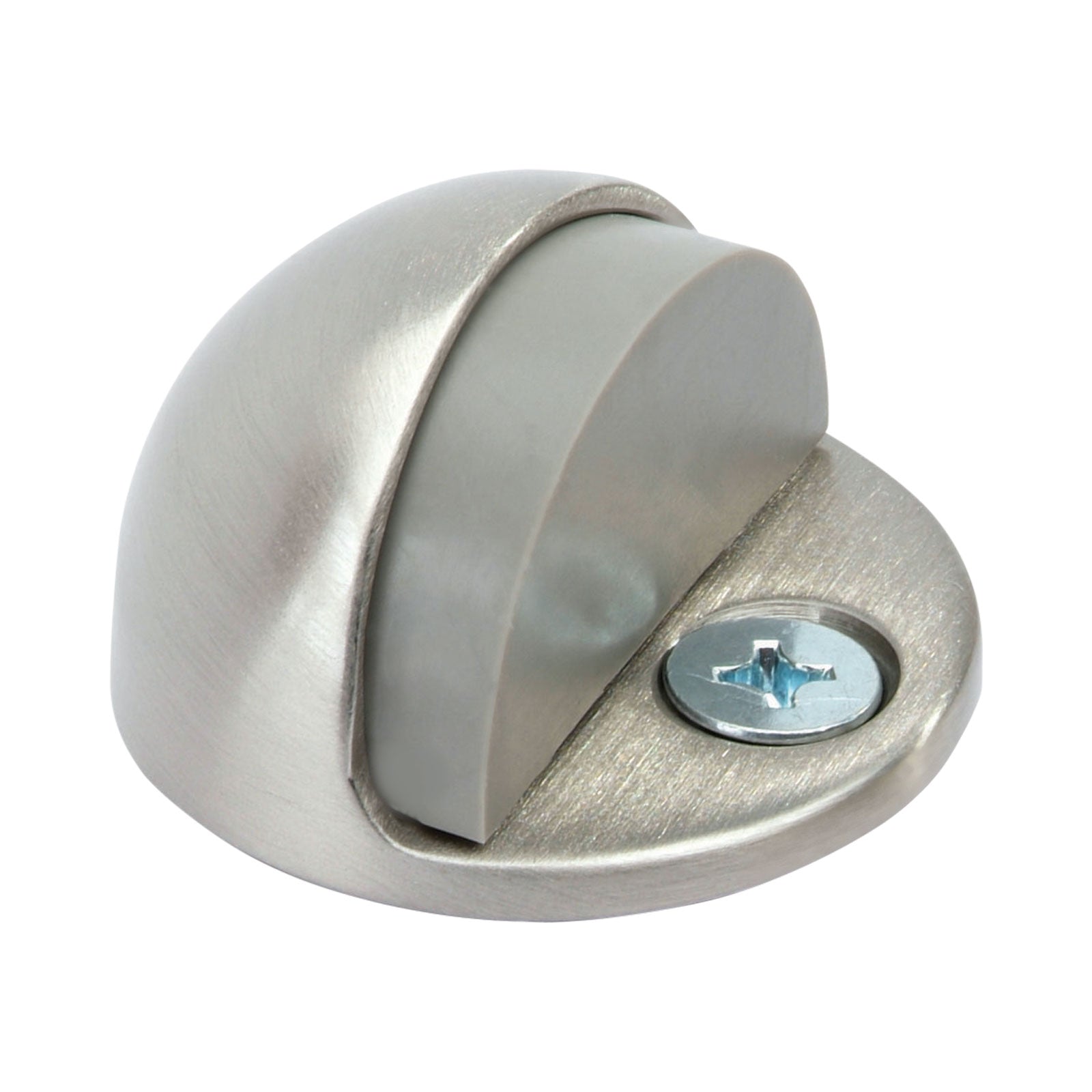 Pamex DD0261SN 1-3/4" Diameter Low Profile Dome Stop Satin Nickel Finish Main image