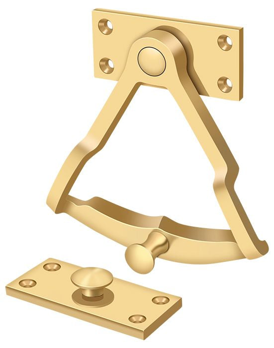Deltana DDQ56CR003 Dutch Door Quadrant; Lifetime Brass Finish Main image