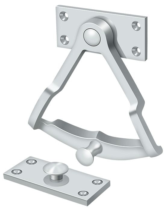 Deltana DDQ56U26 Dutch Door Quadrant; Bright Chrome Finish Main image