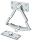Deltana DDQ56U26 Dutch Door Quadrant; Bright Chrome Finish