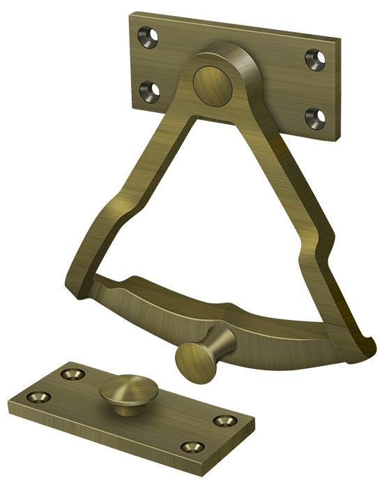 Deltana DDQ56U5 Dutch Door Quadrant; Antique Brass Finish Main image