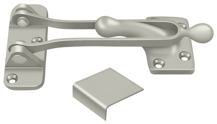 Deltana DG525U15 5" Door Guard; Satin Nickel Finish Main image
