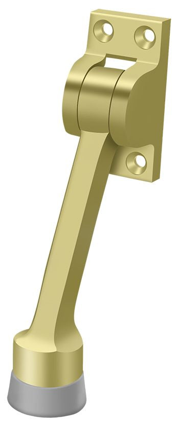 Deltana DHK4U3 4" Kickdown Holder; Bright Brass Finish Main image