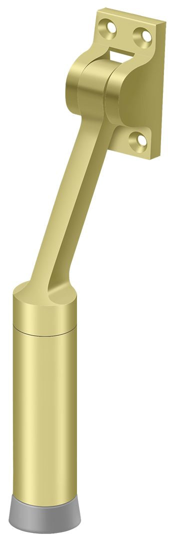 Deltana DHK7U3 7" Heavy Duty Kickdown Holder; Bright Brass Finish Main image
