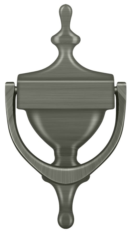 Deltana DK7356U15A Door Knocker; Victorian; Antique Nickel Finish Main image