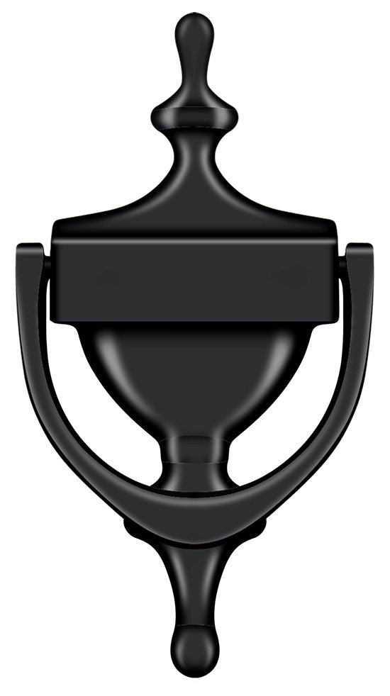 Deltana DK7356U19 Door Knocker; Victorian; Black Finish Main image