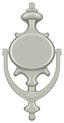 Deltana DK854U15 Door Knocker; Imperial; Satin Nickel Finish
