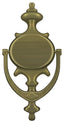 Deltana DK854U5 Door Knocker; Imperial; Antique Brass Finish