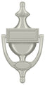 Deltana DKR75U15 Door Knocker; Victorian Rope; Satin Nickel Finish