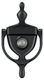 Deltana DKV630U19 Door Knocker-Viewer; Black Finish