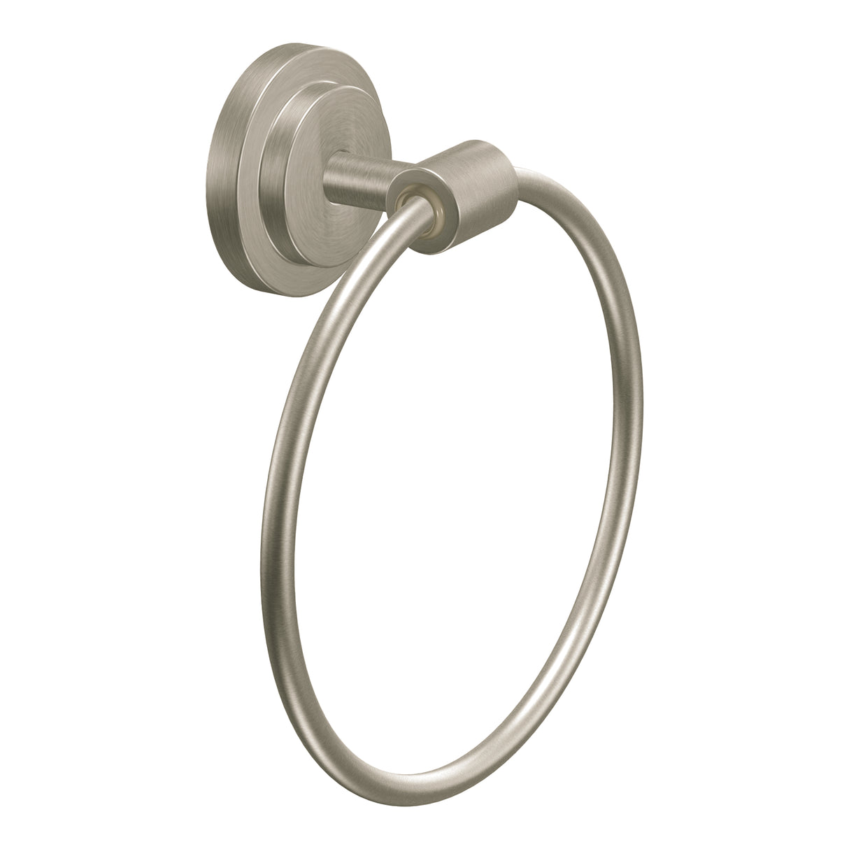 Moen DN0786BN Iso Towel Ring Brushed Nickel Finish