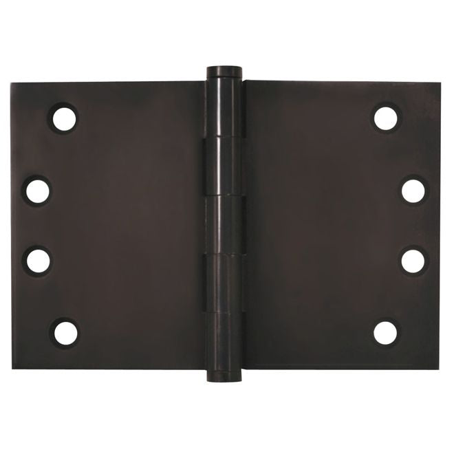 Deltana DSB406010B 4" x 6" Square Corner Hinge; Oil Rubbed Bronze Finish Main image