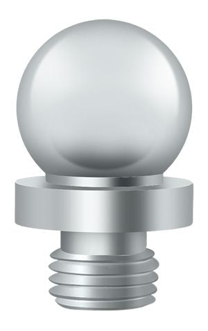 Deltana DSBT26 Ball Tip; Bright Chrome Finish