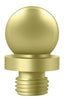 Deltana DSBT3 Ball Tip; Bright Brass Finish
