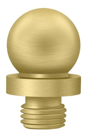 Deltana DSBT4 Ball Tip; Satin Brass Finish Main image