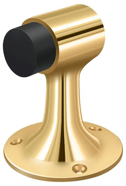 Deltana DSF3225CR003 Floor Mount; Bumper; Heavy Duty; Lifetime Brass Finish