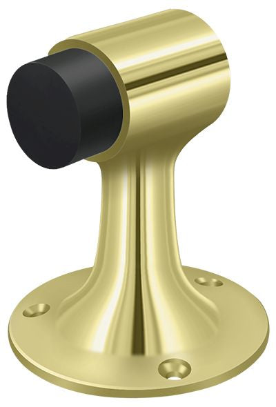 Deltana DSF3225U3 Floor Mount; Bumper; Heavy Duty; Bright Brass Finish Main image