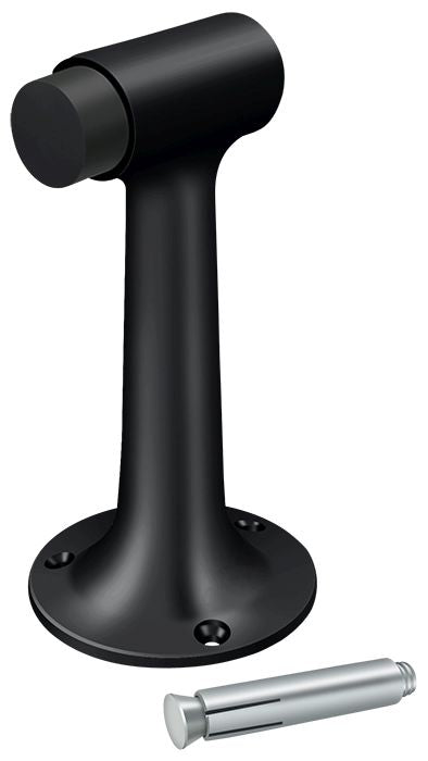 Deltana DSF600U19 Floor Mount; 6" Bumper; Heavy Duty; Black Finish Main image