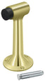 Deltana DSF600U3 Floor Mount; 6" Bumper; Heavy Duty; Bright Brass Finish