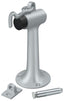 Deltana DSF630U26D Floor Mount, 6" Bumper with Hook and Eye, Heavy Duty, Satin Chrome Finish