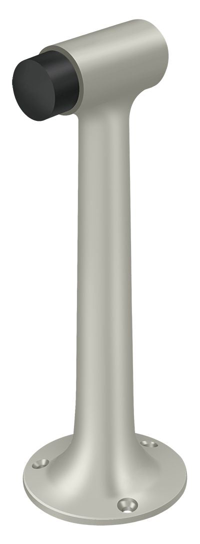 Deltana DSF800U15 8" Floor Mount Heavy Duty Bumper Satin Nickel Finish