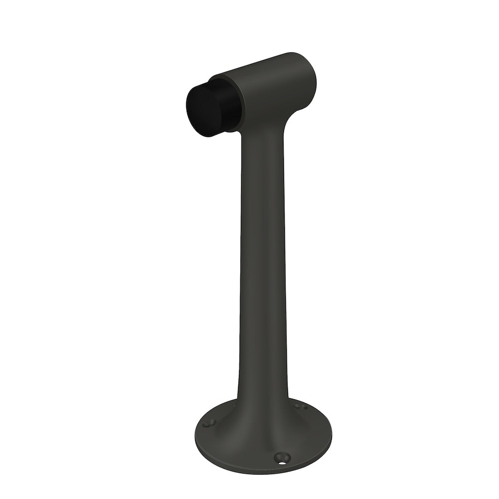 Deltana DSF800U19 8" Floor Mount Heavy Duty Bumper Black Finish