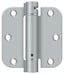 Deltana DSH35R526D 3-1/2" x 3-1/2" x 5/8" Spring Hinge; Satin Chrome Finish