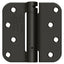 Deltana DSH4R510B 4" x 4" 5/8" Radius Spring Hinge; Oil Rubbed Bronze Finish