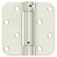 Deltana DSH4R5USPWBM 4" x4" 5/8" Radius Spring Hinge Benchmark; Prime Coat Finish