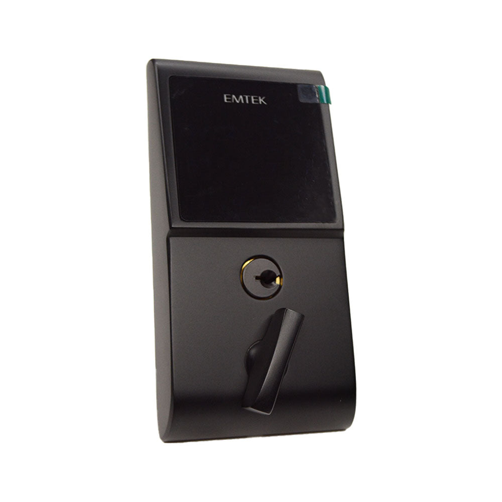 Emtek E3020US19 Emtouch Electronic Touchscreen Deadbolt Flat Black Finish Main image