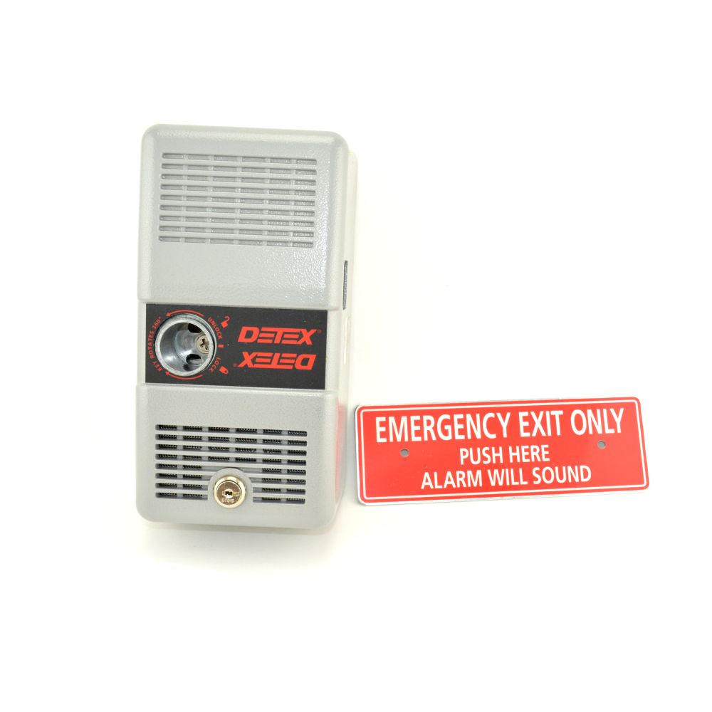 Detex ECL230D UL Listed Panic Hardware Exit Control Lock Gray Finish Main image