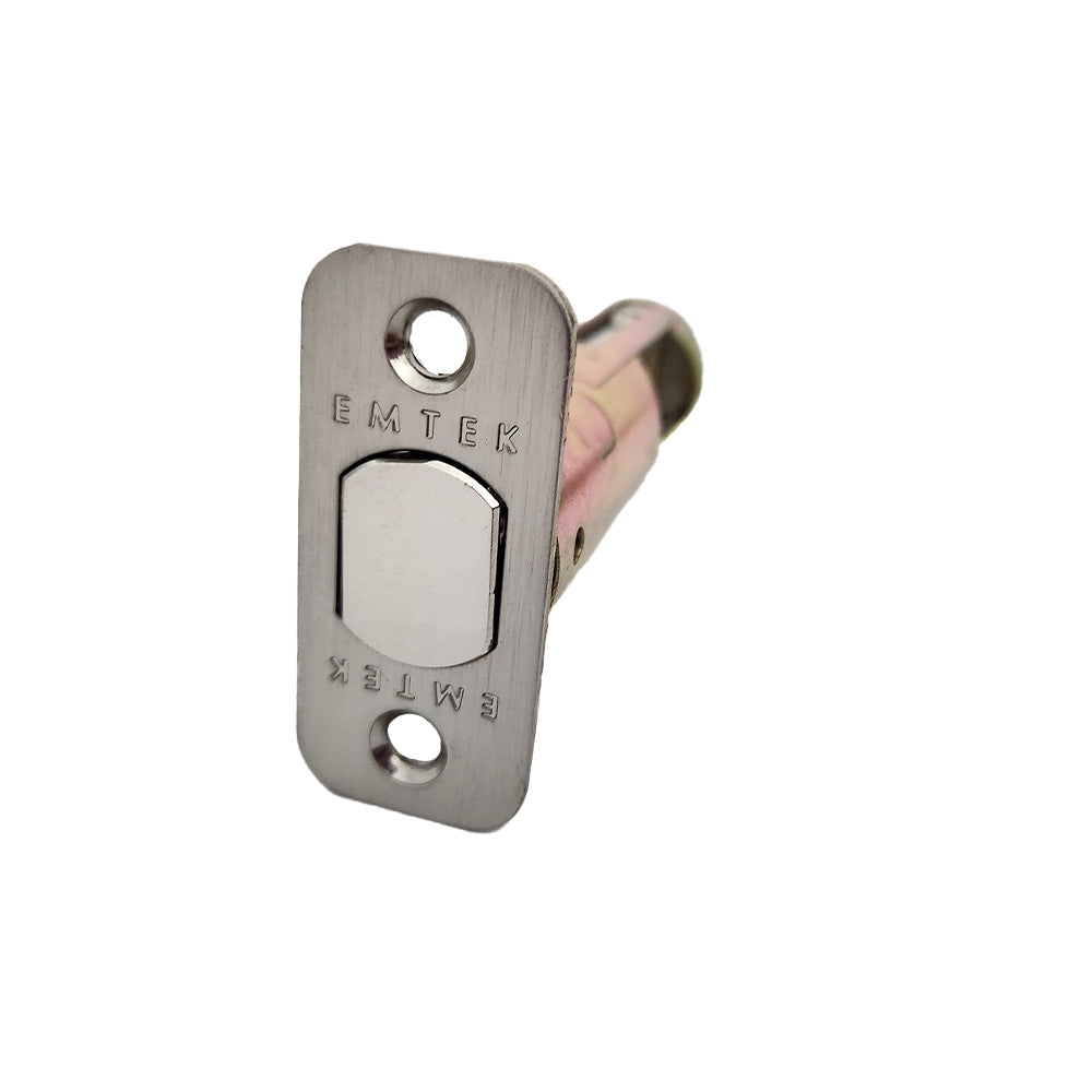 Emtek EMDBL234R15 Radius Deadbolt Latch 2-3/4" Backset Satin Nickel Finish