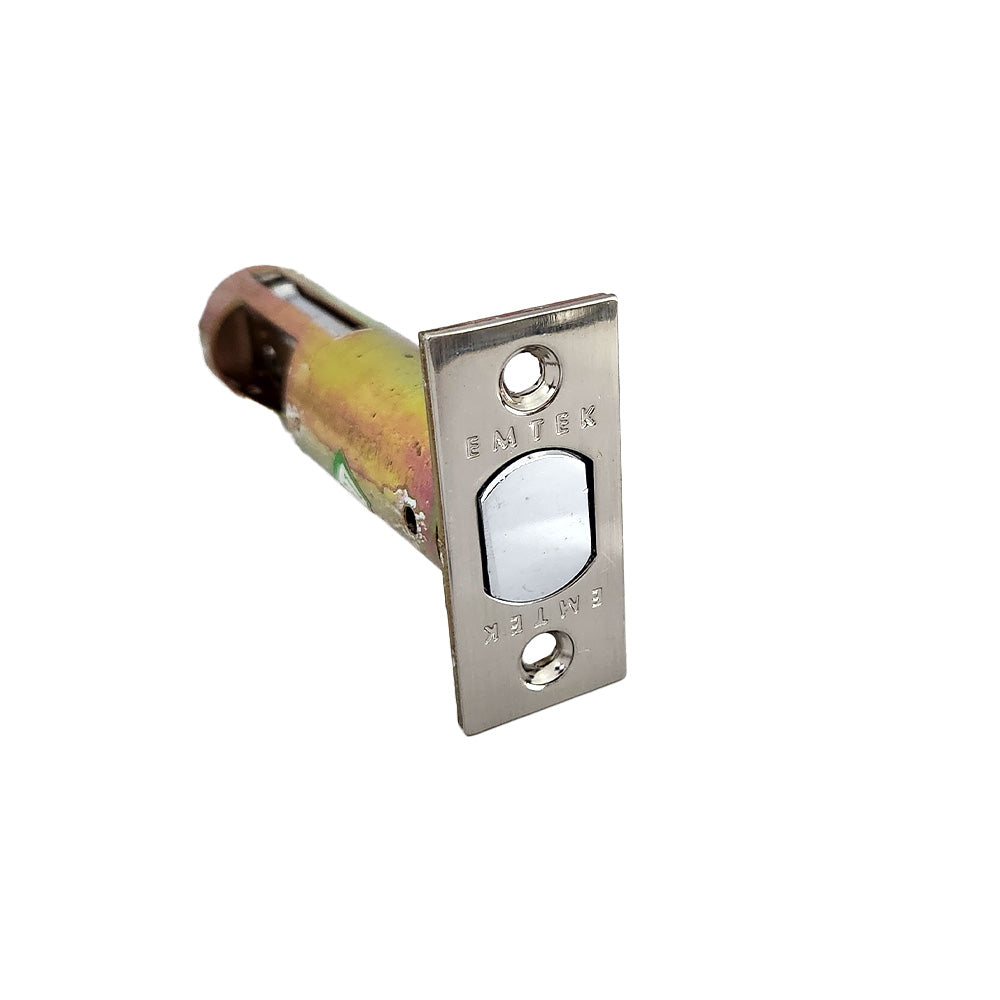 Emtek EMDBL234S15 Square Deadbolt Latch 2-3/4" Backset Satin Nickel Finish