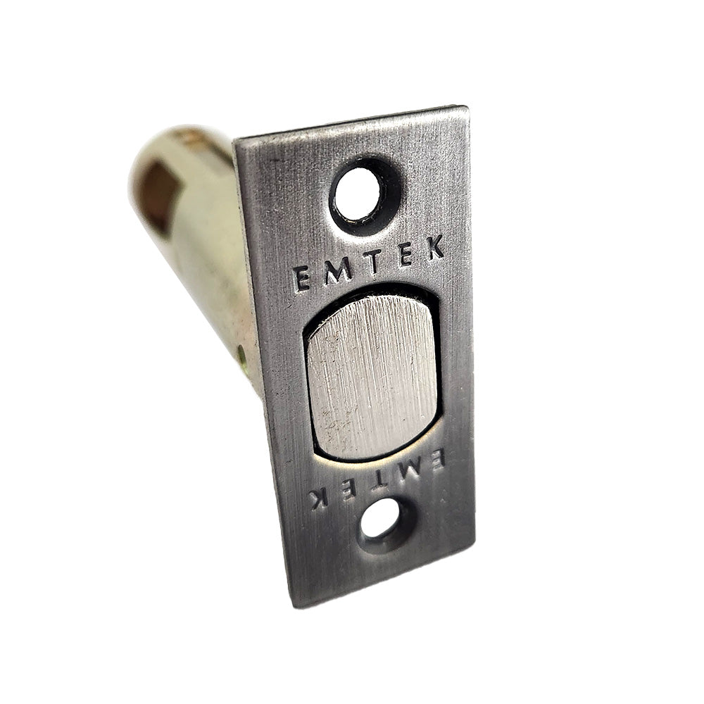 Emtek EMDBL234S15A Square Deadbolt Latch 2-3/4" Backset Pewter Finish