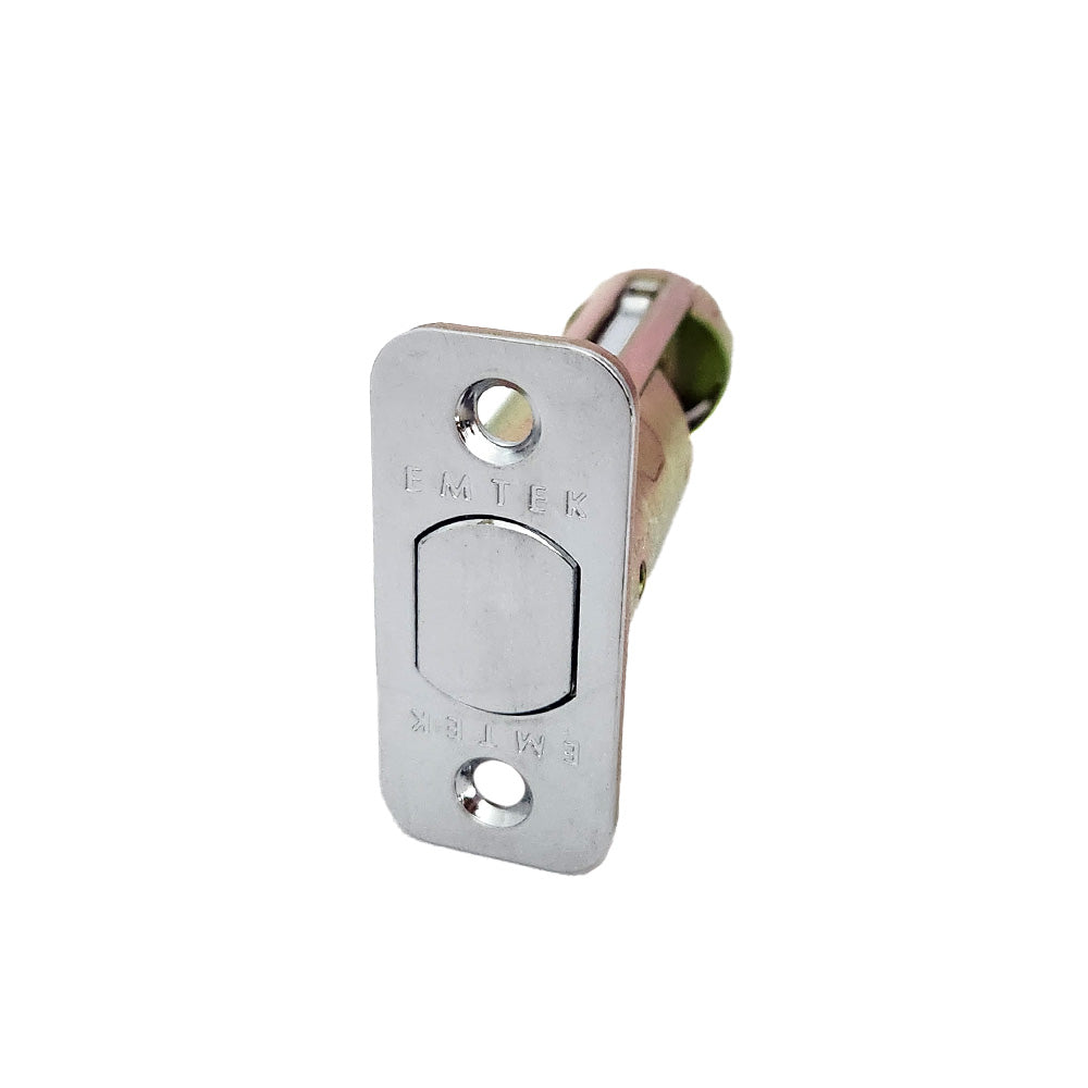 Emtek EMDBL238R26 Radius Deadbolt Latch 2-3/8" Backset Polished Chrome Finish