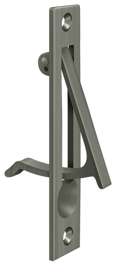 Deltana EP475U15A Edge Pull; 4"; Antique Nickel Finish Main image