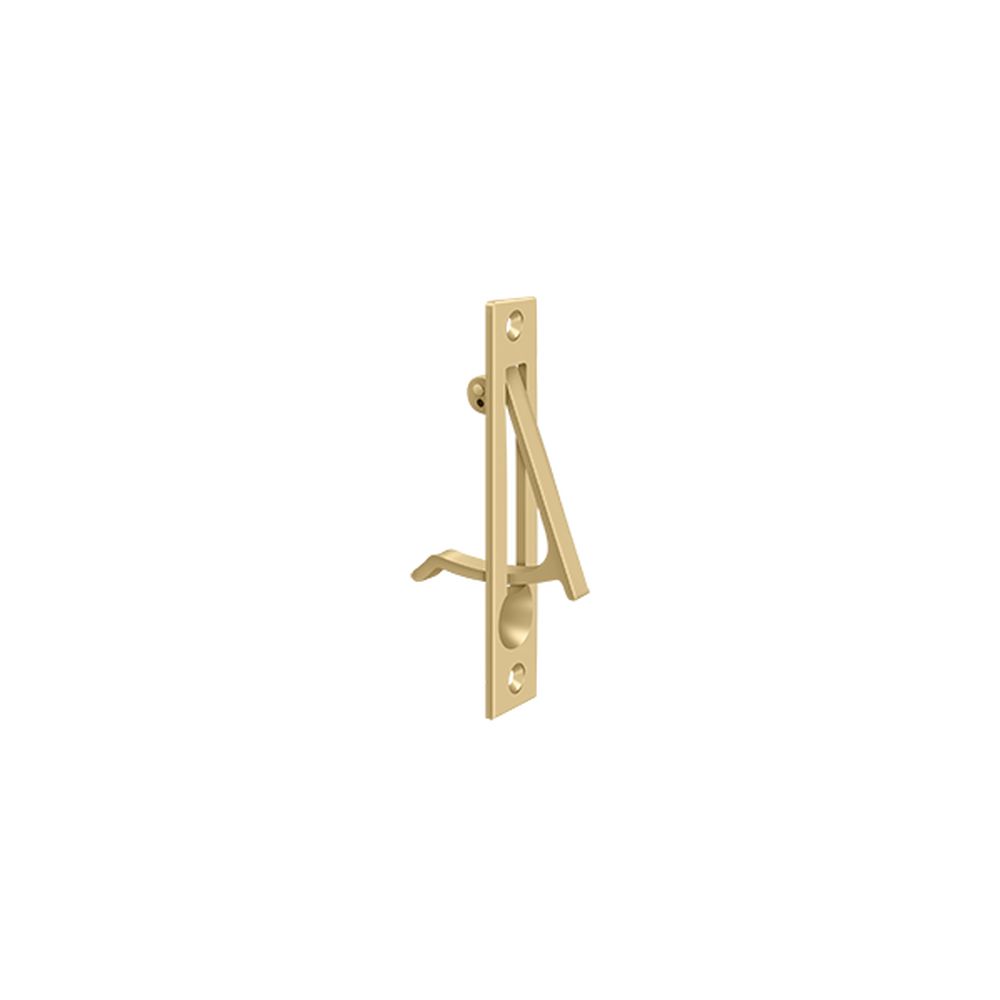 Deltana EP475U4 Edge Pull; 4"; Brushed Brass Finish Main image