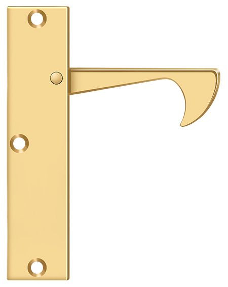 Deltana EPT425CR003 Edge Pulls-Thin; 4-1/4"; Lifetime Brass Finish